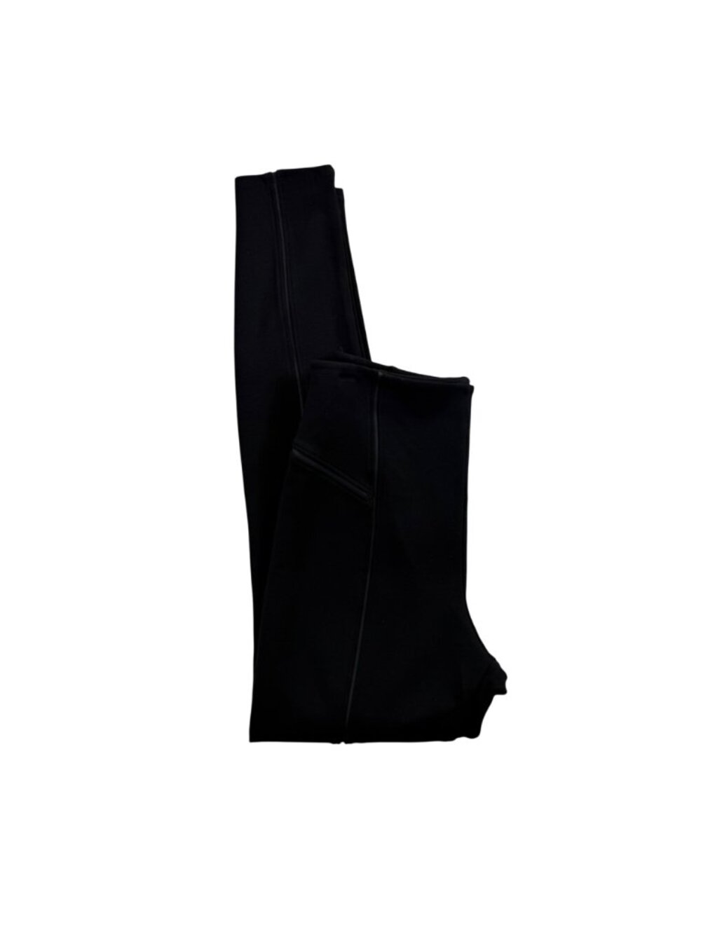 Lysse Womens Black High-Waist Stretch Slimming Leggings Size M image 8